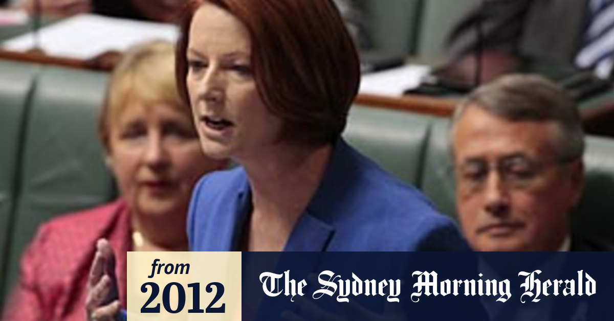 International blogosphere applauds Gillard's 'misogynist' attack on Abbott